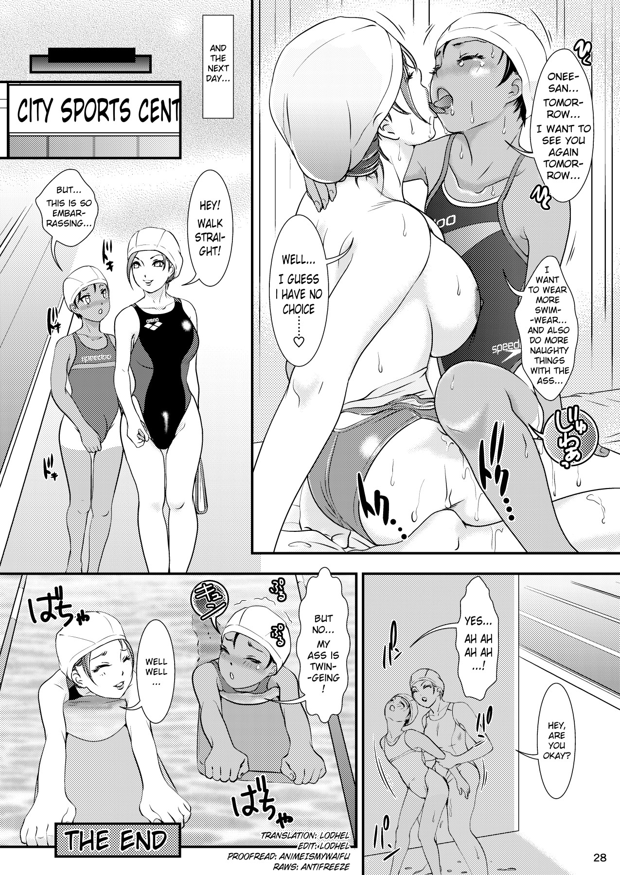 Hentai Manga Comic-BEHAVIOUR+14 ~SWEET SWIMSUIT~-Read-28